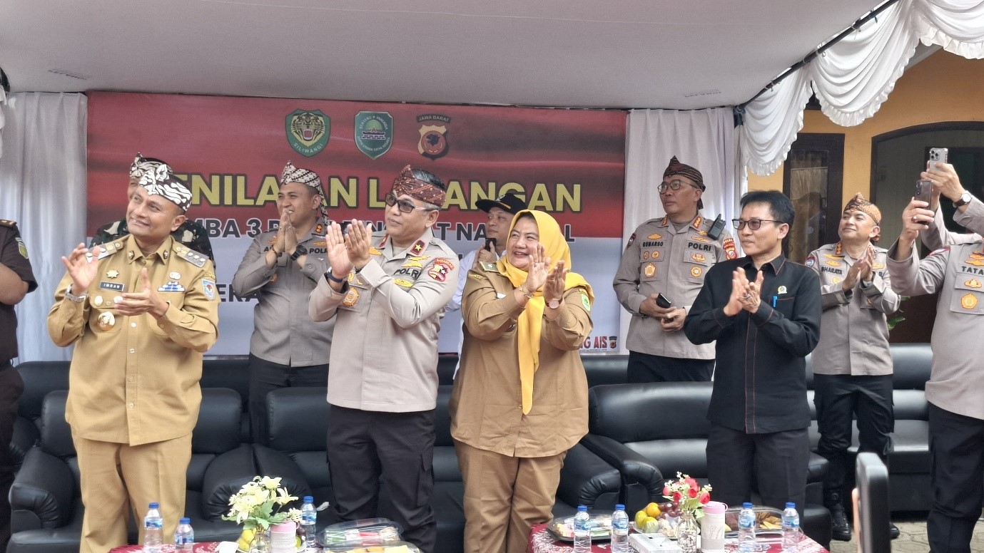 Ketua DPRD Subang Menghadiri Acara Penilaian Sinergitas Tiga Pilar Tingkat Mabes Polri Tahun 2024