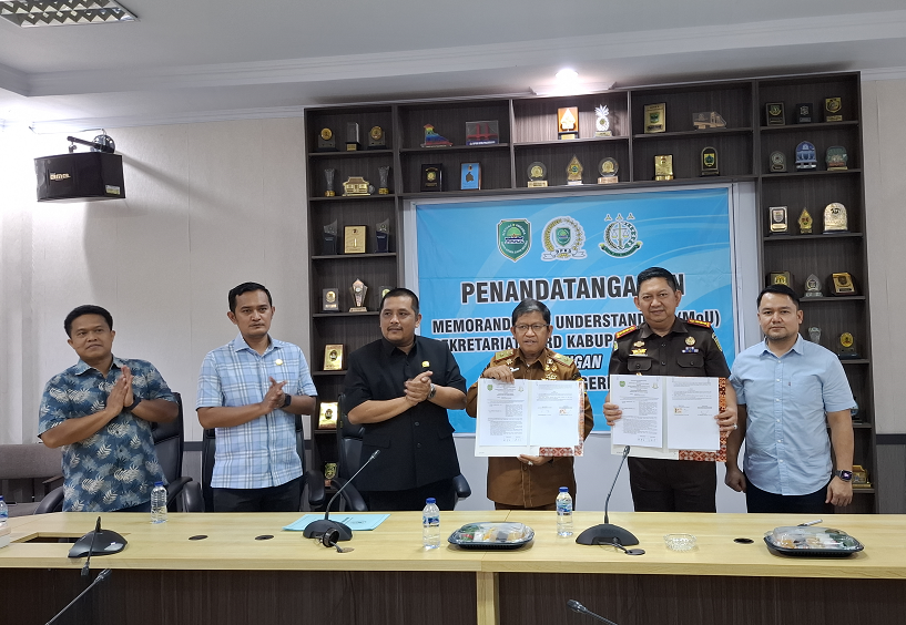 MoU Sekretariat DPRD dengan Kejari Subang, Upaya Meningkatkan Efektifitas Penyelesaian Masalah Hukum