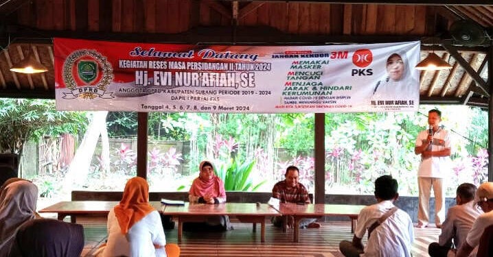 Anggota DPRD Subang Fraksi PKS Gelar Reses, Serap Aspirasi Masyarakat untuk Segera Direalisasikan