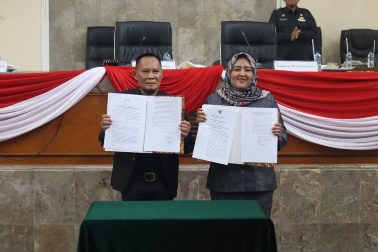 Sidang Paripurna Penetapan Calon Pimpinan Definitif DPRD  Kabupaten Subang Masa Jabatan 2024 - 2029